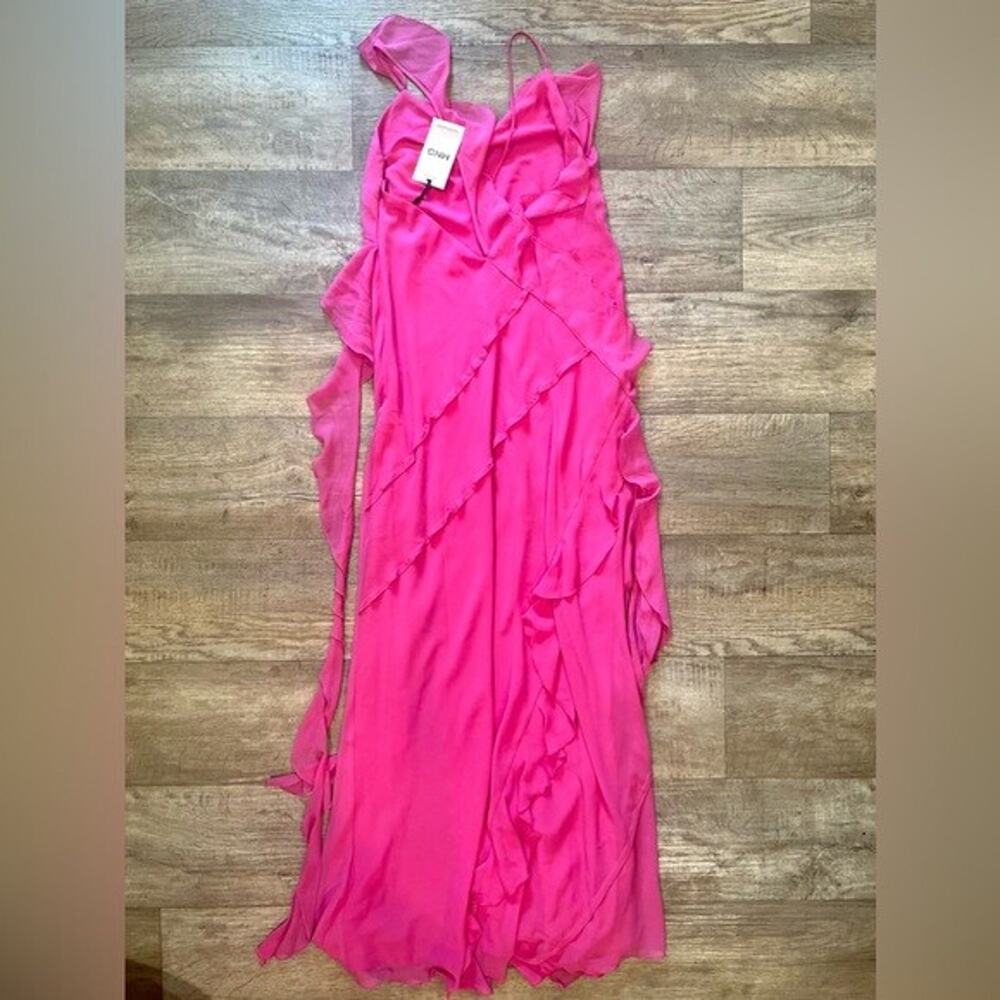 RARE!!! MANGO BLOGGER FAVE!!! Asymmetric Maxi Dress NWT - Picture 16 of 16